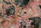 Polished Cobaltoan Calcite Slab - Congo #94976-1
